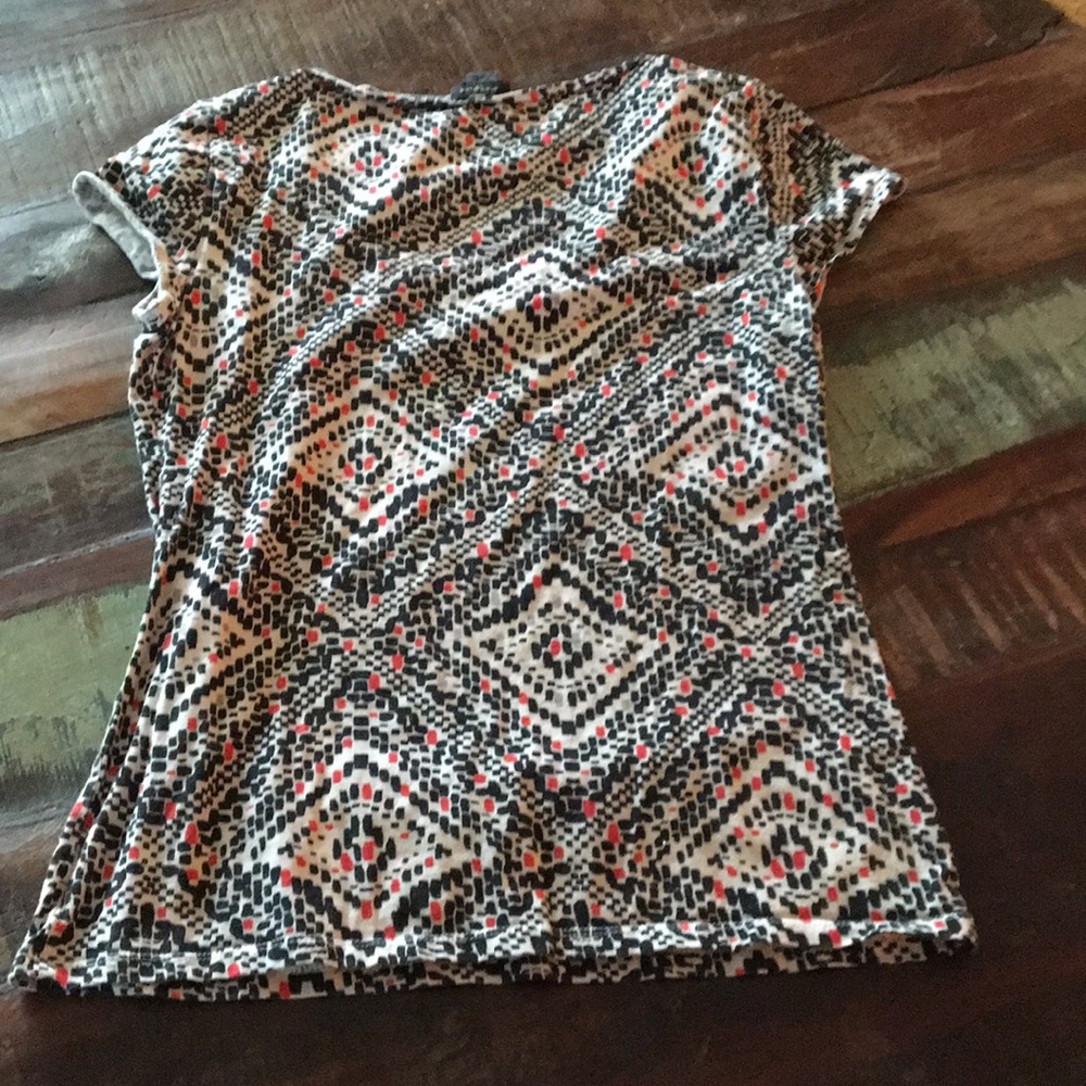 Patterned tee shirt - Picture 2 of 2